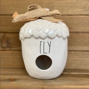 RAE DUNN FLY BIRDHOUSE